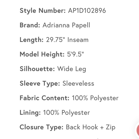 White color block jumpsuit - Picture 6 of 7